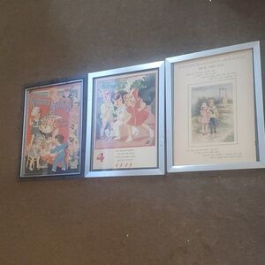 Antique Nursery and Mother Goose Rhymes Pictures